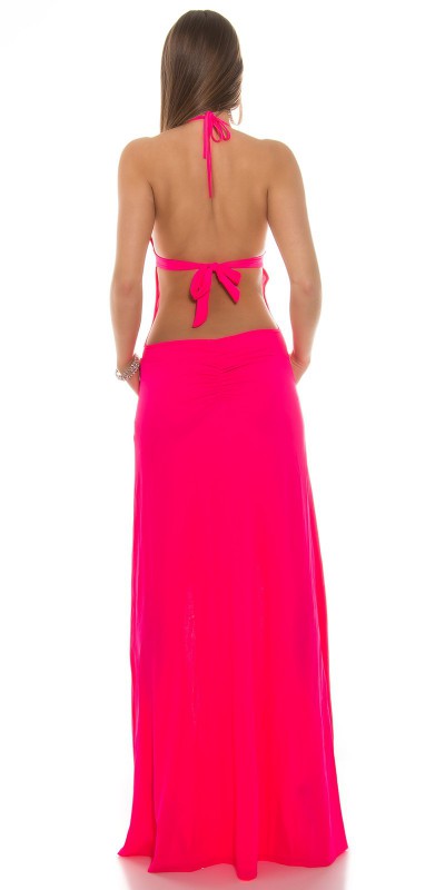 robe longue fluo