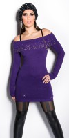 Long pull Style Fashion NADINA Couleur Lilas