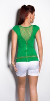 Top Femme Fashion MADY Couleur Vert