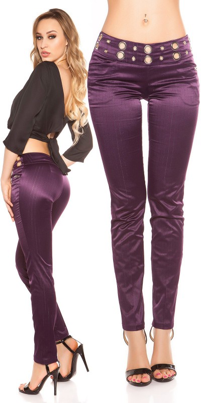 tailleur femme mauve
