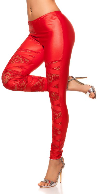 legging dentelle femme